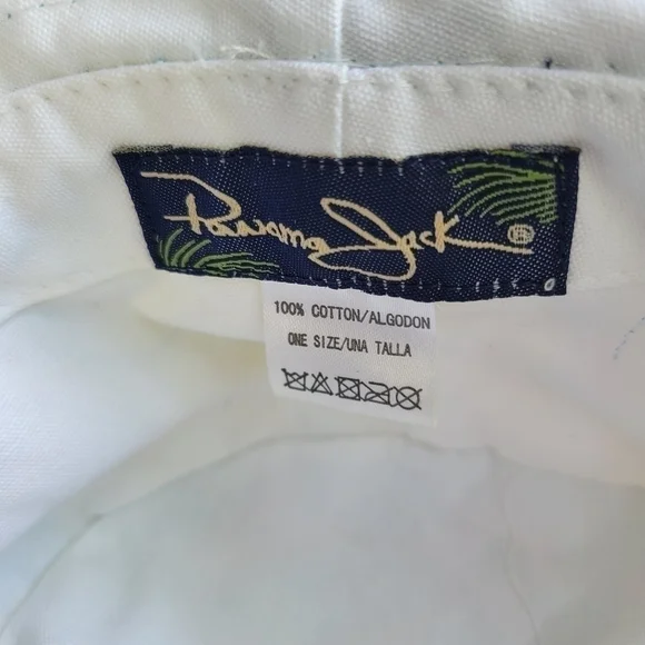 Panama jack women's floral bucket hat one size 100% cotton pre-owned - Picture 7 of 8